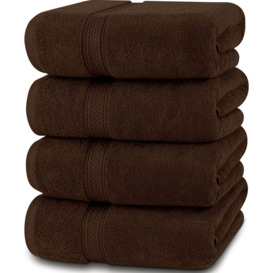 Saladin 4 Piece Quick Dry Bath Towels Multi-Size Set