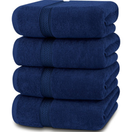 Saladin 4 Piece Quick Dry Bath Towels Multi-Size Set