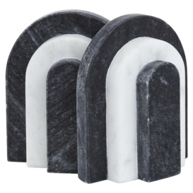 Ayme Marble Bookends