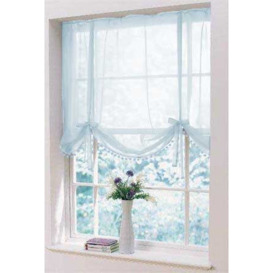 Aquila Sheer Slot Top VOILE TIED BLIND Panel