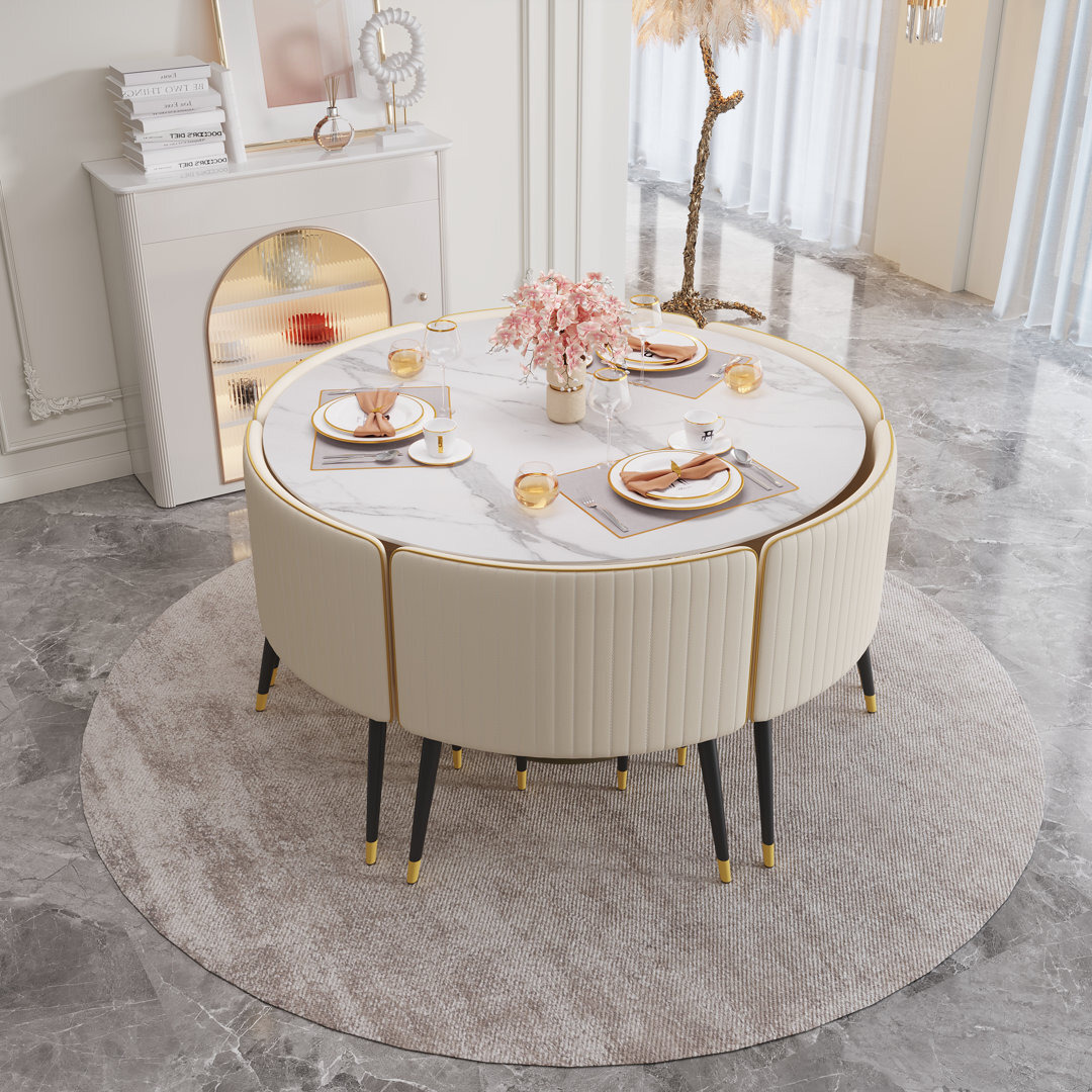 Hendricken Round 135Cm L x 135Cm W Dining Table