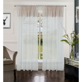 Athema Slot Top Sheer Curtain Pair
