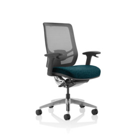 Melicia Ergonomic Polyester/Polyester Blend Desk Chair