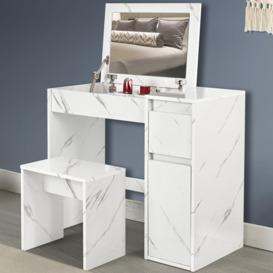 Bezalel Dressing Table with Flip Up Mirror