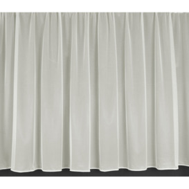 Wymore Voile Semi Sheer Slot Top Curtain Panel