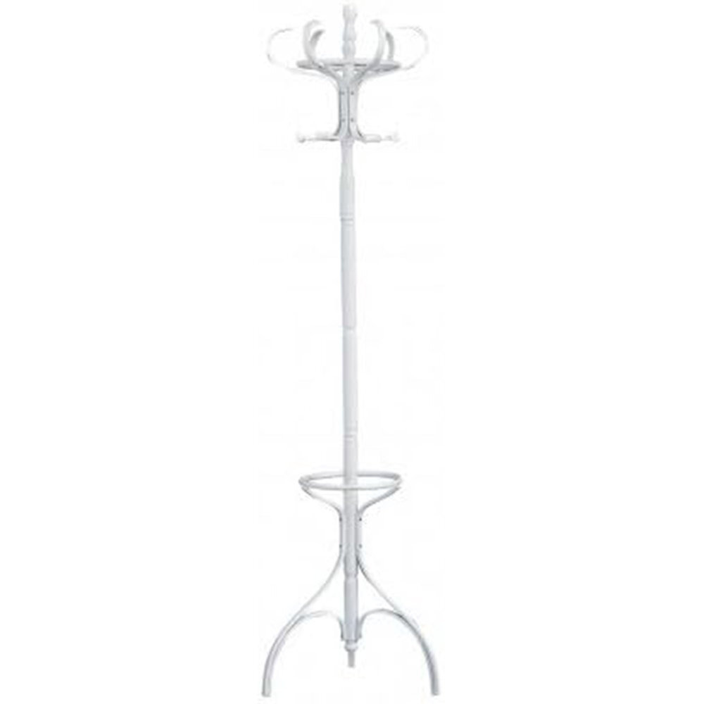 Dellana Solid Wood Freestanding 6 - Hook Coat Stand