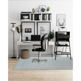 Idella Hard Floor Straight Cut Rectangle Chair Mat