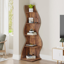 Arhab Corner Bookcase