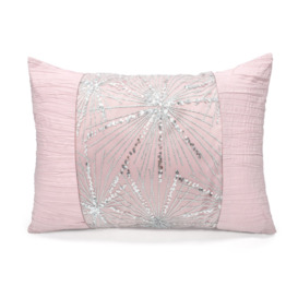 Opperman Crinkle Glitter Sequin Shimmering Boudoir Cushion