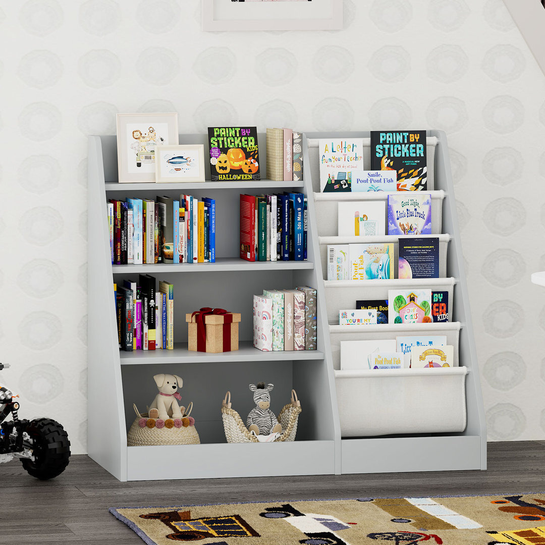 Bathelda Bookcase, Storage Book Rack, Organizer Cabinet, Book Display