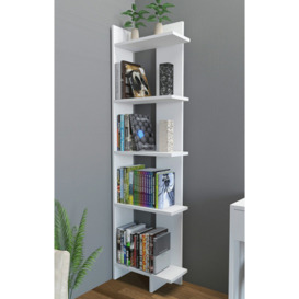 Adriel 170cm H x 45cm W Corner Bookcase