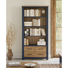 Kamakou 180cm H x 90cm W Solid Wood Standard Bookcase