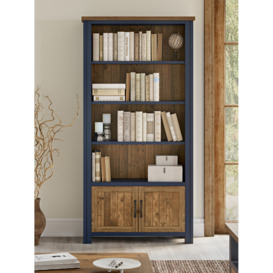 Kamakou 180cm H x 90cm W Solid Wood Standard Bookcase