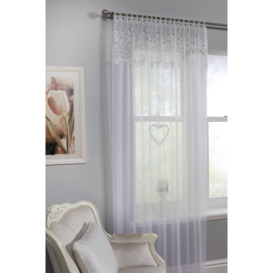 Boxfield VOILE Standard Tab Top Curtain Panel