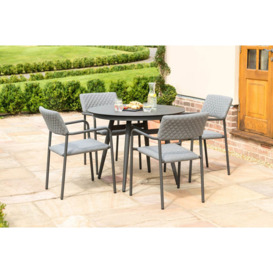 Blairstown Circular 4 - Person 100Cm L Outdoor Table