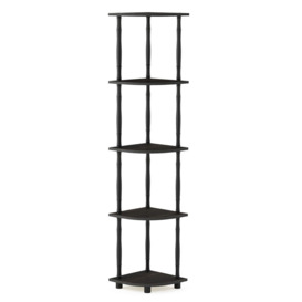 Barriault 146.6cm H x 29.5cm W Plastic Corner Bookcase