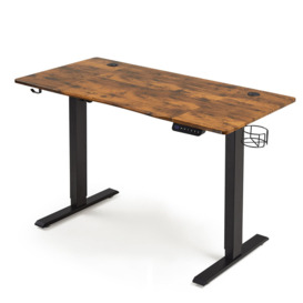 Adbeel 120cm W Height Adjustable Rectangle Standing Desk