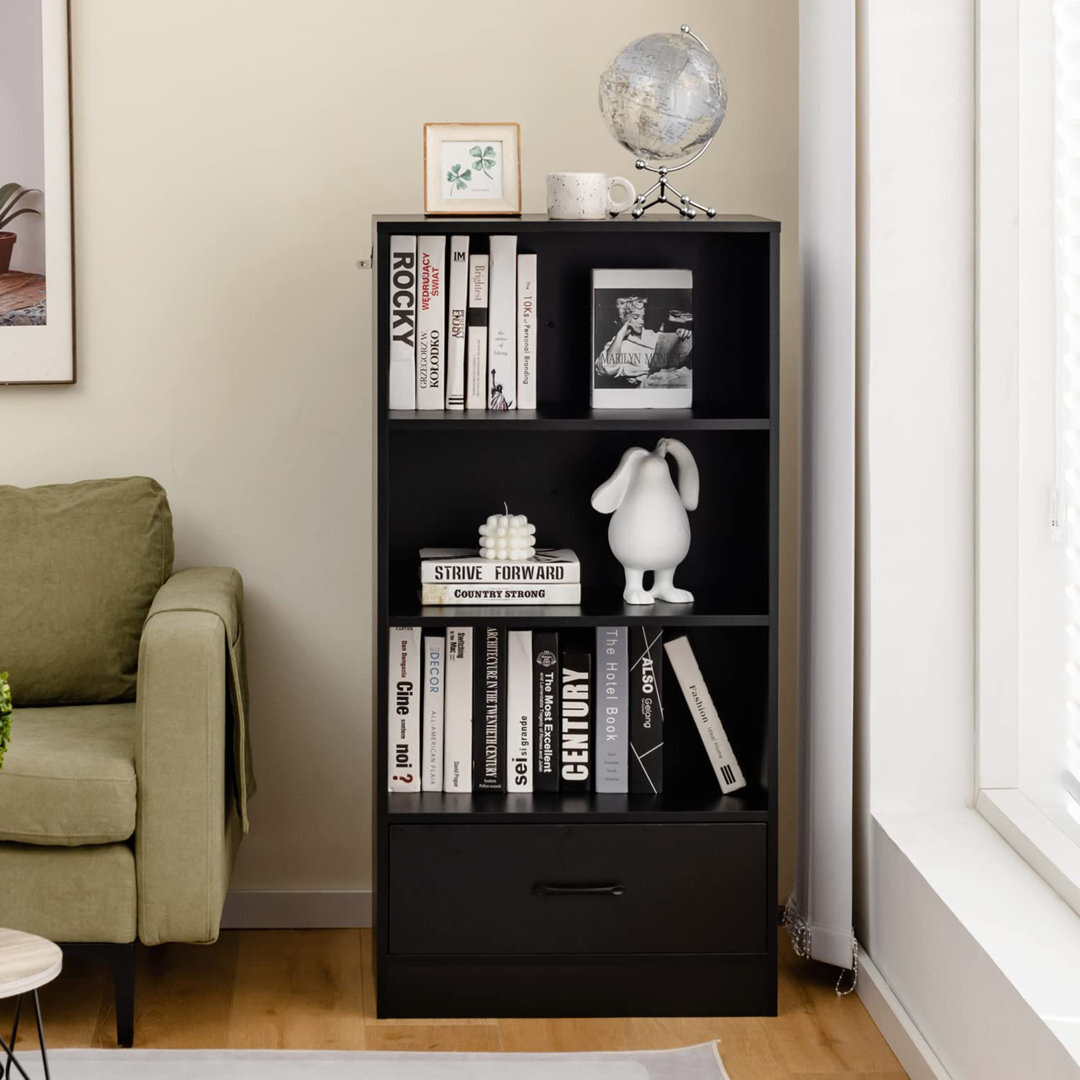 Oneonta 120cm H x 60cm W Standard Bookcase