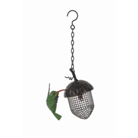 Brentan Metal Hanging Decorative Bird Feeder