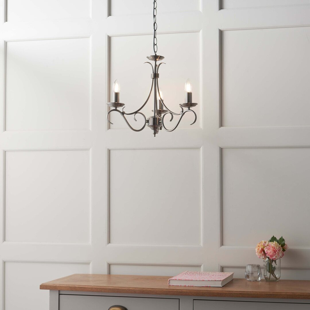 Barney 3-Light Candle Style Chandelier