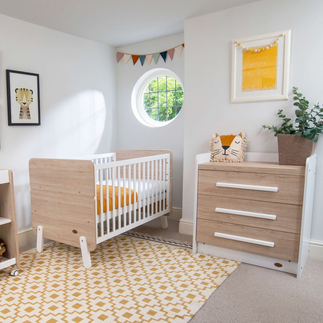 Natty Cot Bed 2-Piece Nursery Furniture Set