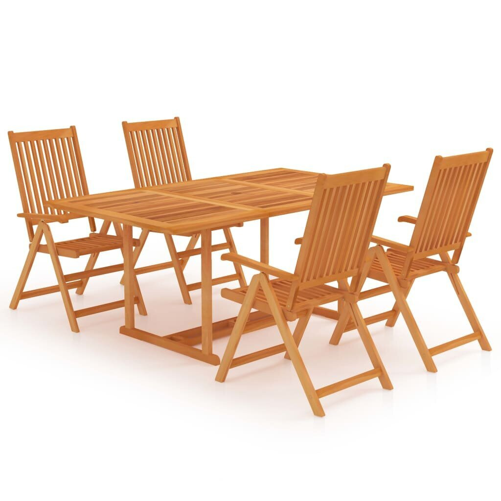 Deray Oval 4 - Person 150Cm Long Dining Set