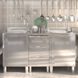 Stainless Steel Kitchen Pantry