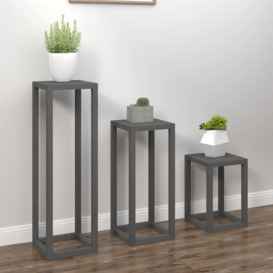 Spirit Square Nesting Solid Wood Plant Stand