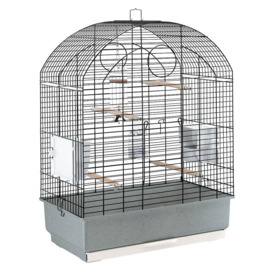 80Cm Dome Top Hanging Bird Cage with Perch