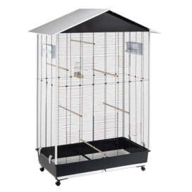 167Cm Pointed Top Floor Bird Cage with Wheels