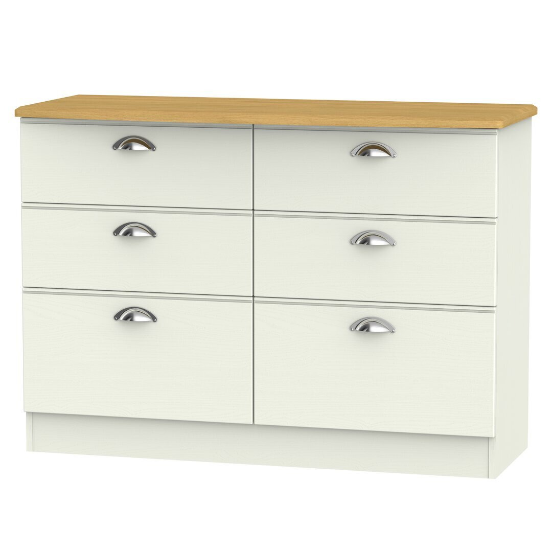 Mcville 6 Drawer Chest of Drawers