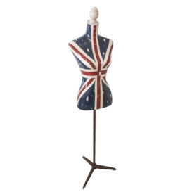 English Flag Model Statue