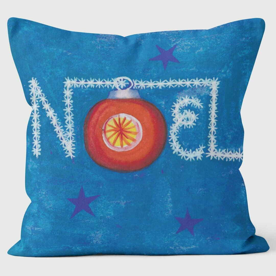 Noel Design Christmas Ball - Christmas Cushion