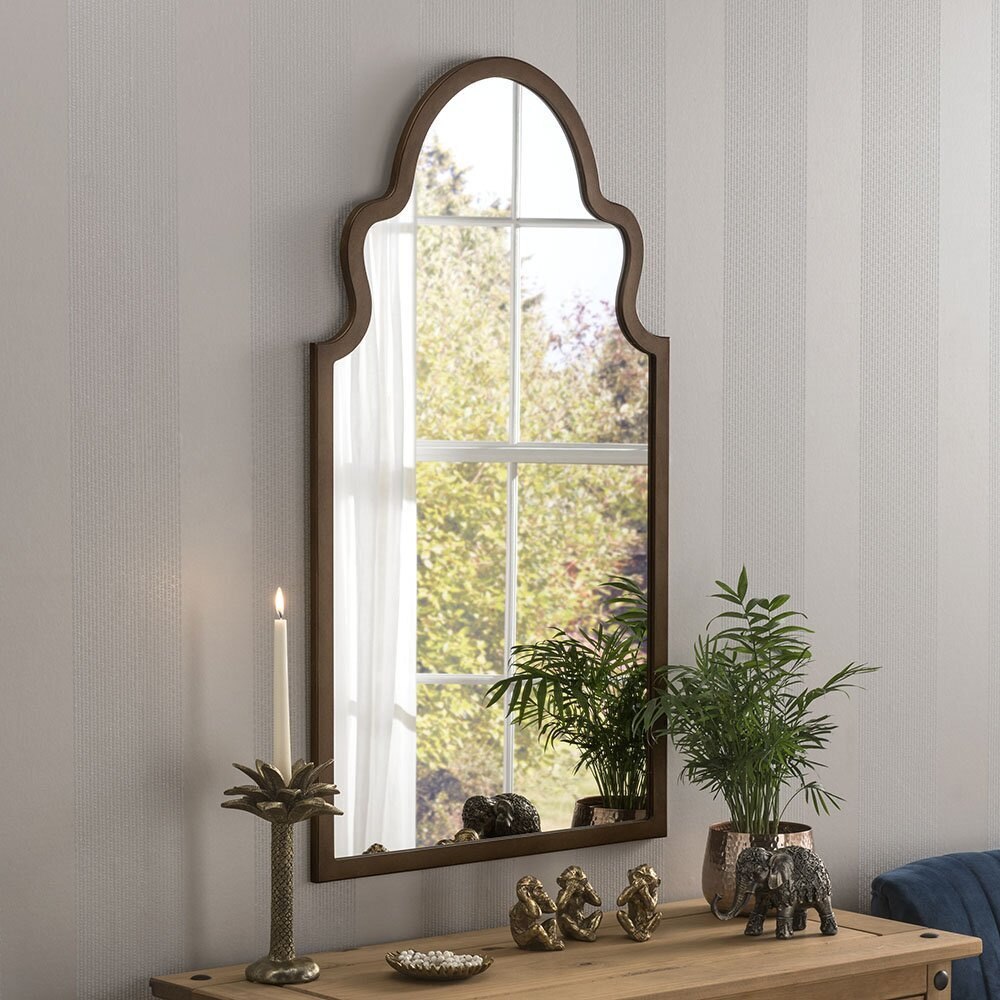 Bagneux Novelty Wood Framed Wall Mounted Accent Mirror