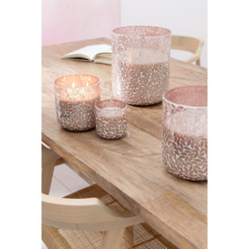 Spring / Summer 2024 Plant / Floral Scented Jar Candle with Glass Holder