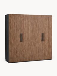Modular Revolving Door Wardrobe Simone, 200 cm Wide, in various sizes - thumbnail 1