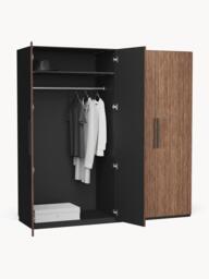 Modular Revolving Door Wardrobe Simone, 200 cm Wide, in various sizes - thumbnail 5