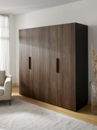 Modular Revolving Door Wardrobe Simone, 200 cm Wide, in various sizes - thumbnail 2