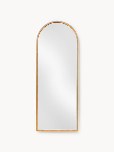 Full-Length Leaner Mirror Levan with Oak Wood Frame - image 1