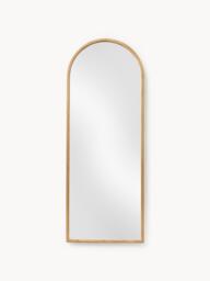 Full-Length Leaner Mirror Levan with Oak Wood Frame - thumbnail 1