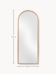 Full-Length Leaner Mirror Levan with Oak Wood Frame - thumbnail 7