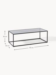 Coffee Table Maya with Glass Top - thumbnail 8
