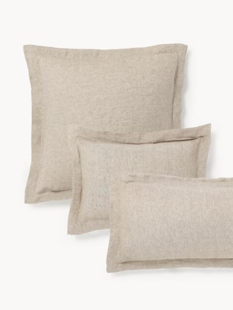 Linen Pillowcase Linna with Oxford Border - image 1