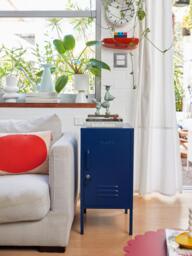 Metal Bedside Table The Shorty, Left- or Right-Hinged Options - thumbnail 6