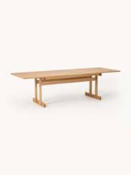 Extendable Oak Wood Dining Table Brynn, in various sizes - thumbnail 3