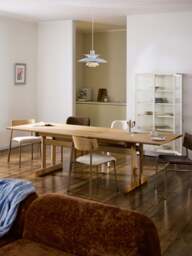 Extendable Oak Wood Dining Table Brynn, in various sizes - thumbnail 8