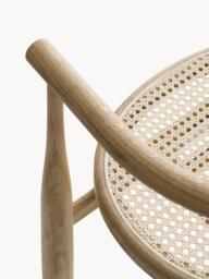 Oak Wood Dining Chair Bukowski with Armrests - thumbnail 7