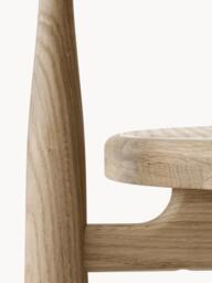 Oak Wood Dining Chair Bukowski with Armrests - thumbnail 8