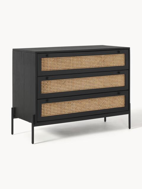 Chest of Drawers Vienna with Viennese Wickerwork - image 1