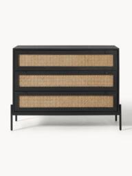 Chest of Drawers Vienna with Viennese Wickerwork - thumbnail 3